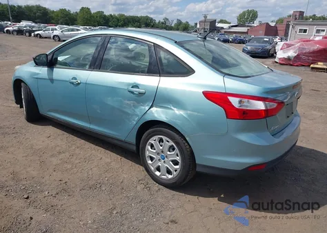 2012 Ford Focus Se from USA, damaged, VIN 1FAHP3F29CL149475